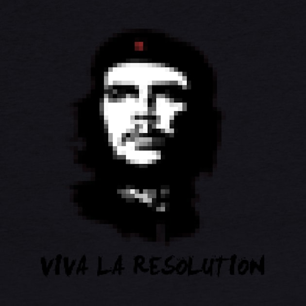 Viva La Resolution Pixel Che Guevara by Quentin1984